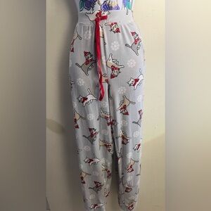 Hanes Christmas Cat Pajama Bottoms